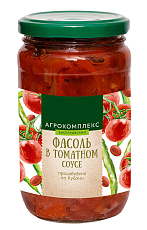 Фасоль в томатном соусе 
