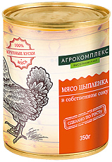 Мясо цыплят в собственном соку