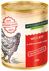 Мясо кур в собственном соку