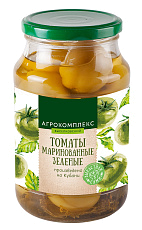 Томаты маринованные зеленые 
