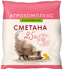 Сметана 25%