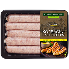 Колбаски гриль с сыром