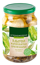 Кабачки маринованные оригинальные