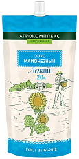 Соус майонезный Выселковский Легкий 20% 